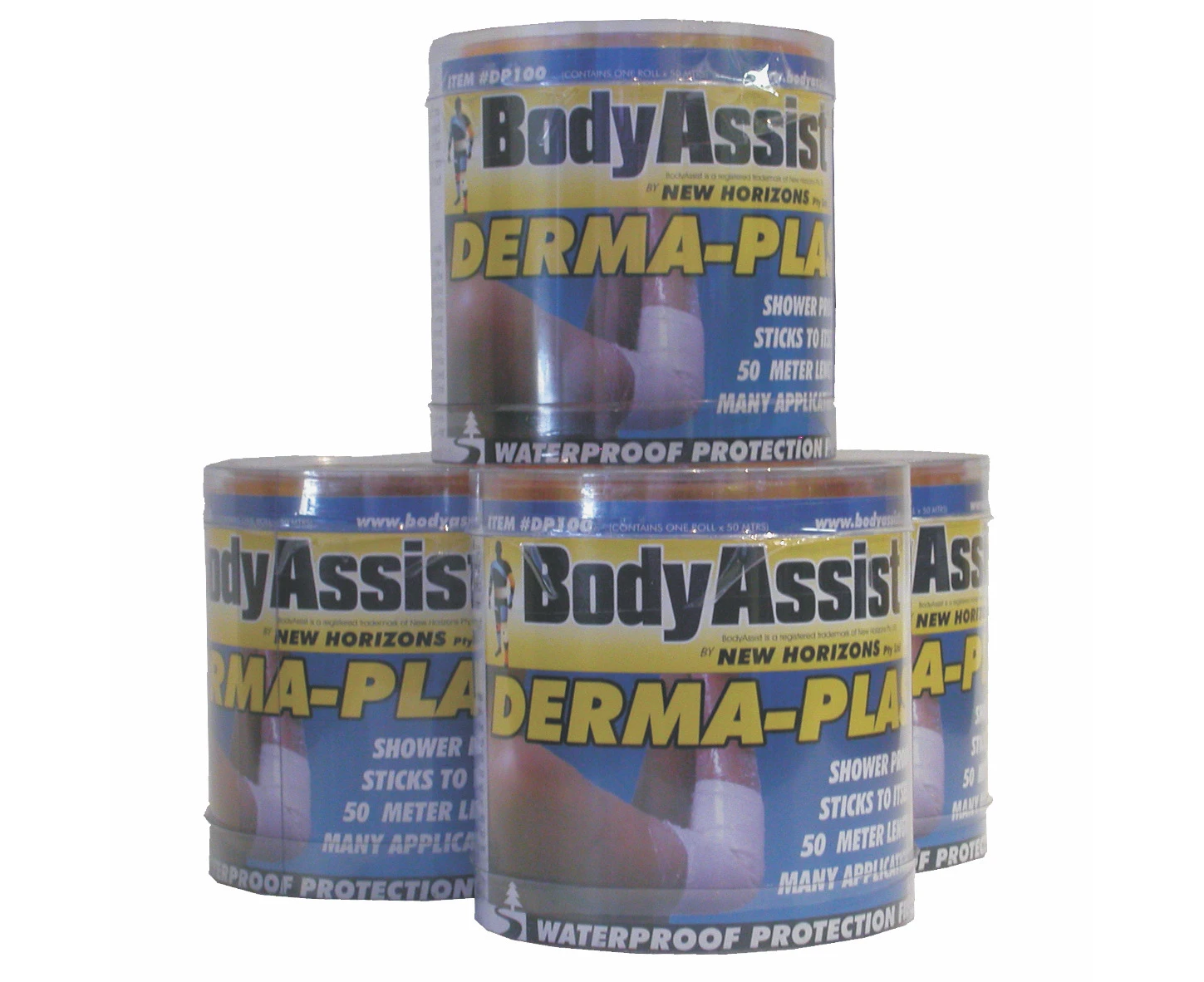 BodyAssist Derma-Plas Waterproof Protective Film Vet Care - 2 Rolls