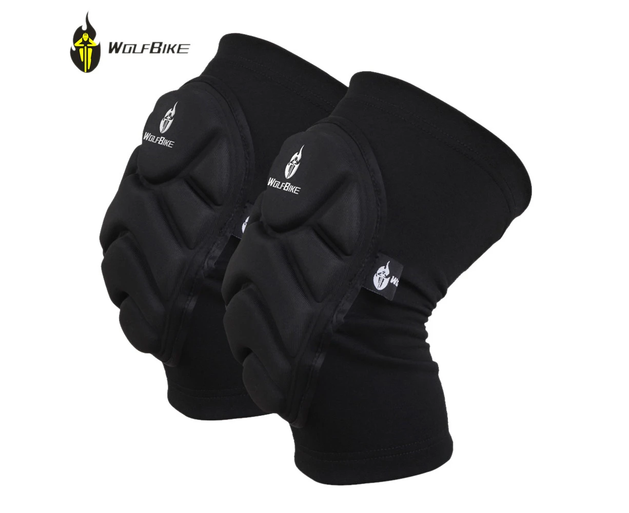 Wolfbike 2Pcs Breathable Elastic Knee Pads