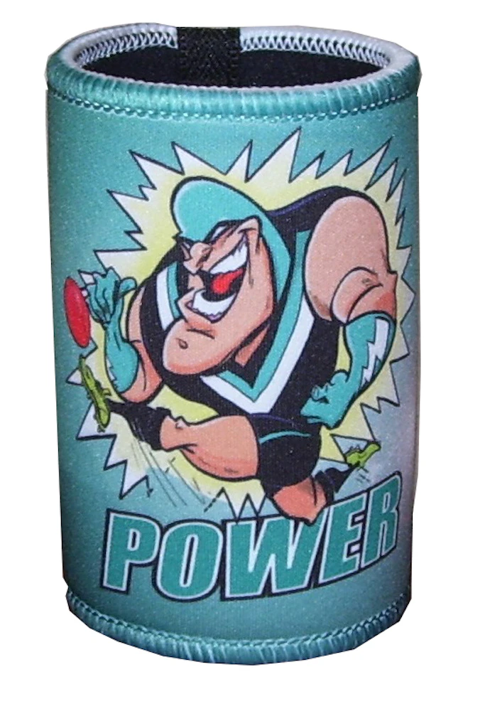 Power Mascot Paul Harvey Design Can Cooler Stubby Holder