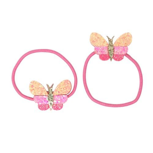 Pink Poppy - Butterfly Skies Hair Elastics