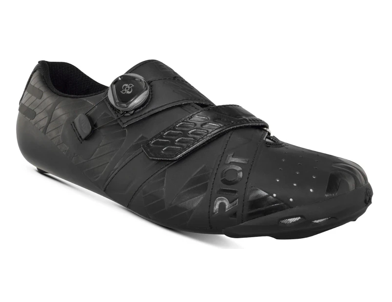 Bont Riot Road+ Cycling Shoes [Colour: Black] [Size: 5 US (38 EUR)] - Black