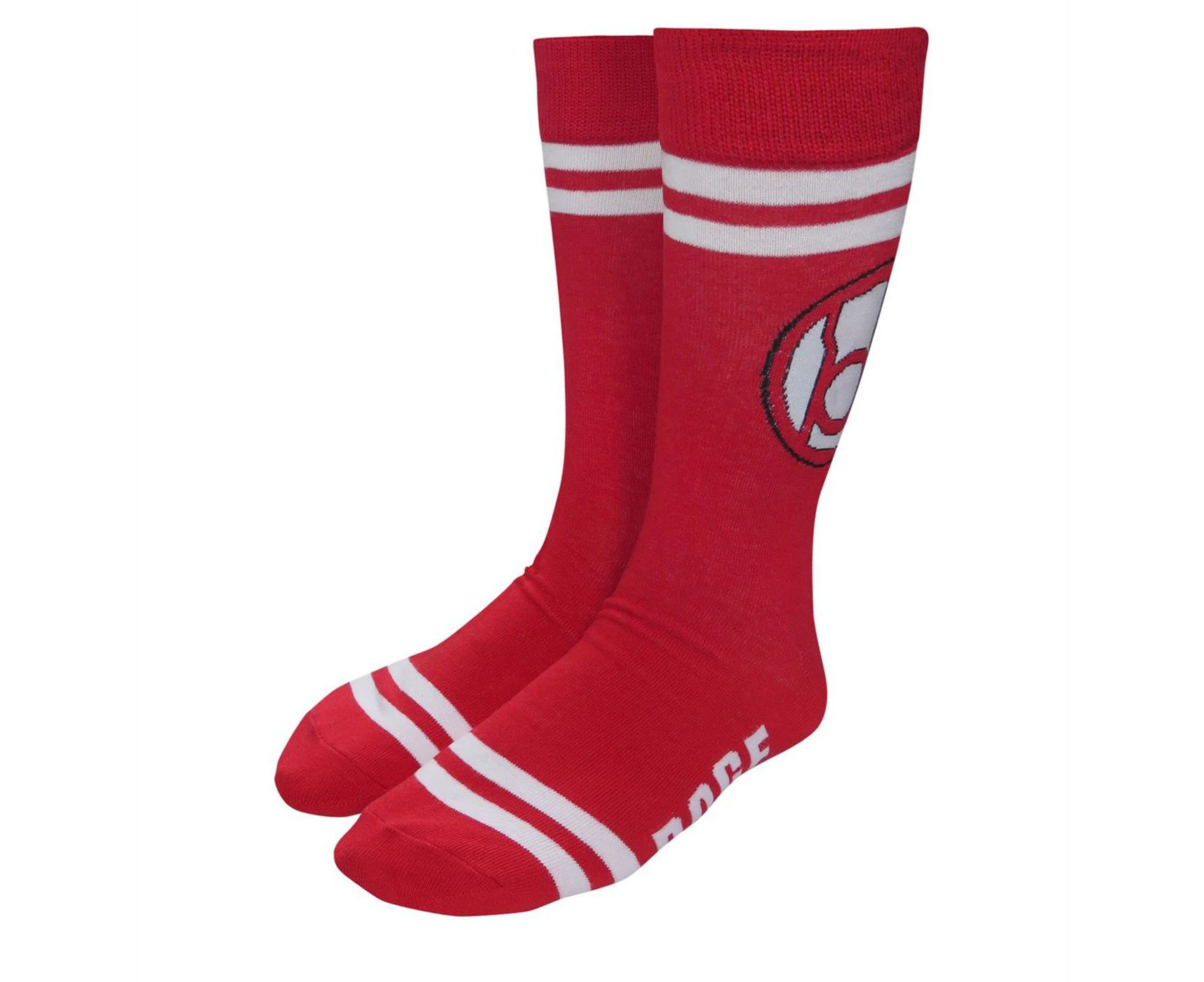 Green Lantern Red Lantern Rage Socks