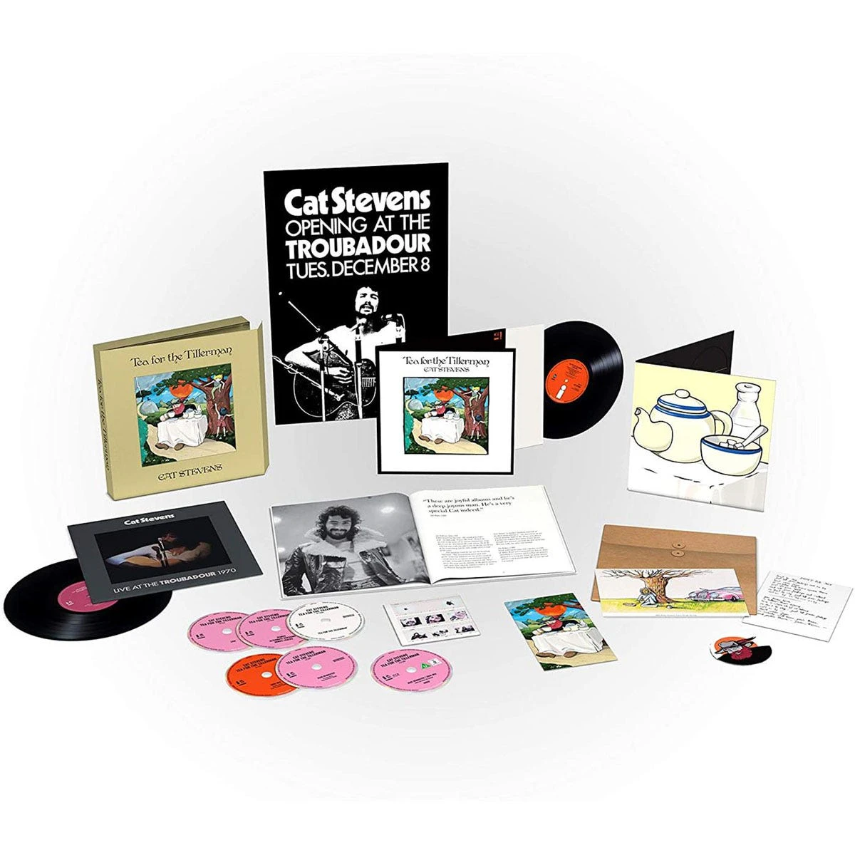 Cat Stevens - Tea For the Tillerman 50th Anniversary 2LP + 5CD + Blu-Ray Box Set