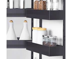 Elite Nero Open-Out Tandem Pantry - 1700mm Height - for 600mm Wide Cabinet - Internal Unit