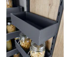 Elite Nero Open-Out Tandem Pantry - 1700mm Height - for 600mm Wide Cabinet - Internal Unit