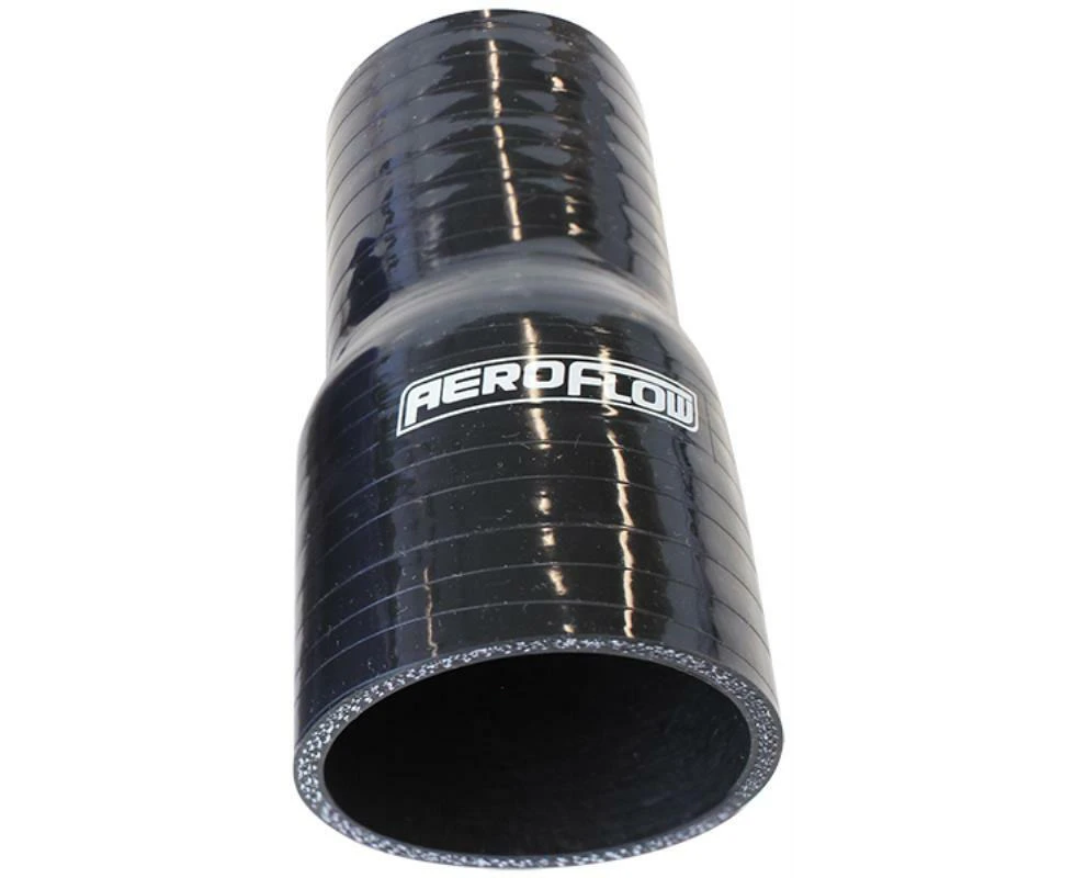 Aeroflow Silicone Hose Reducer Str Black I.D 2.125-2.00" 54-51mm 5.3Mm 127mm