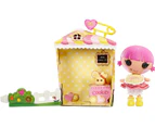 Lalaloopsy Littles Doll Sprinkle Spice Cookie with Pet Cookie Mouse, 7" baker doll