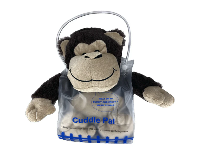 Surgical Basics Cuddle Pal Moneky Cozy Plush Soft Cuddly Toy Heat Pack