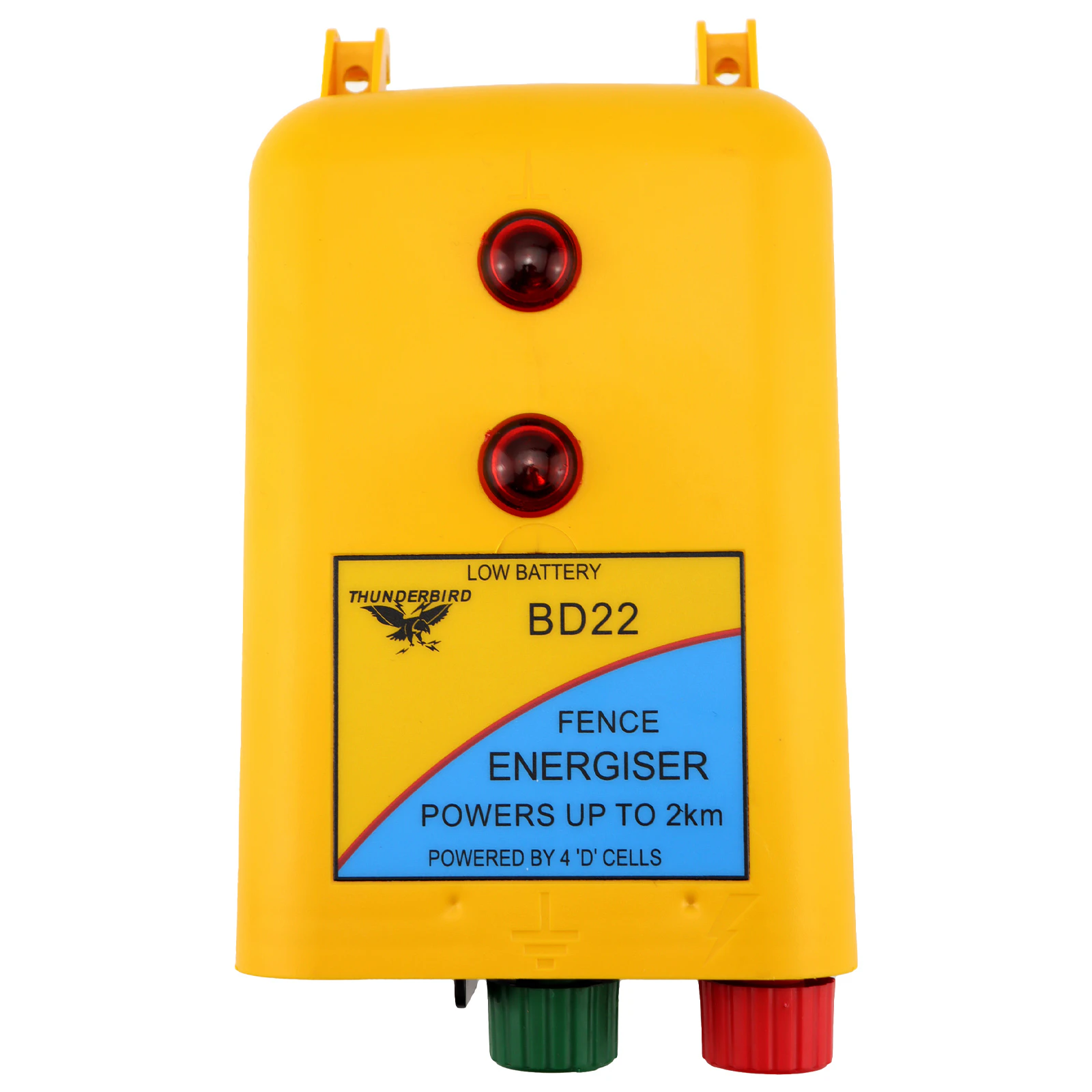 Thunderbird 2km D-Cell Battery Electric Fence Energiser | BD-22