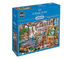 A Work of Art Steve Crisp 1000pcs Puzzle By Gibsons Board Game