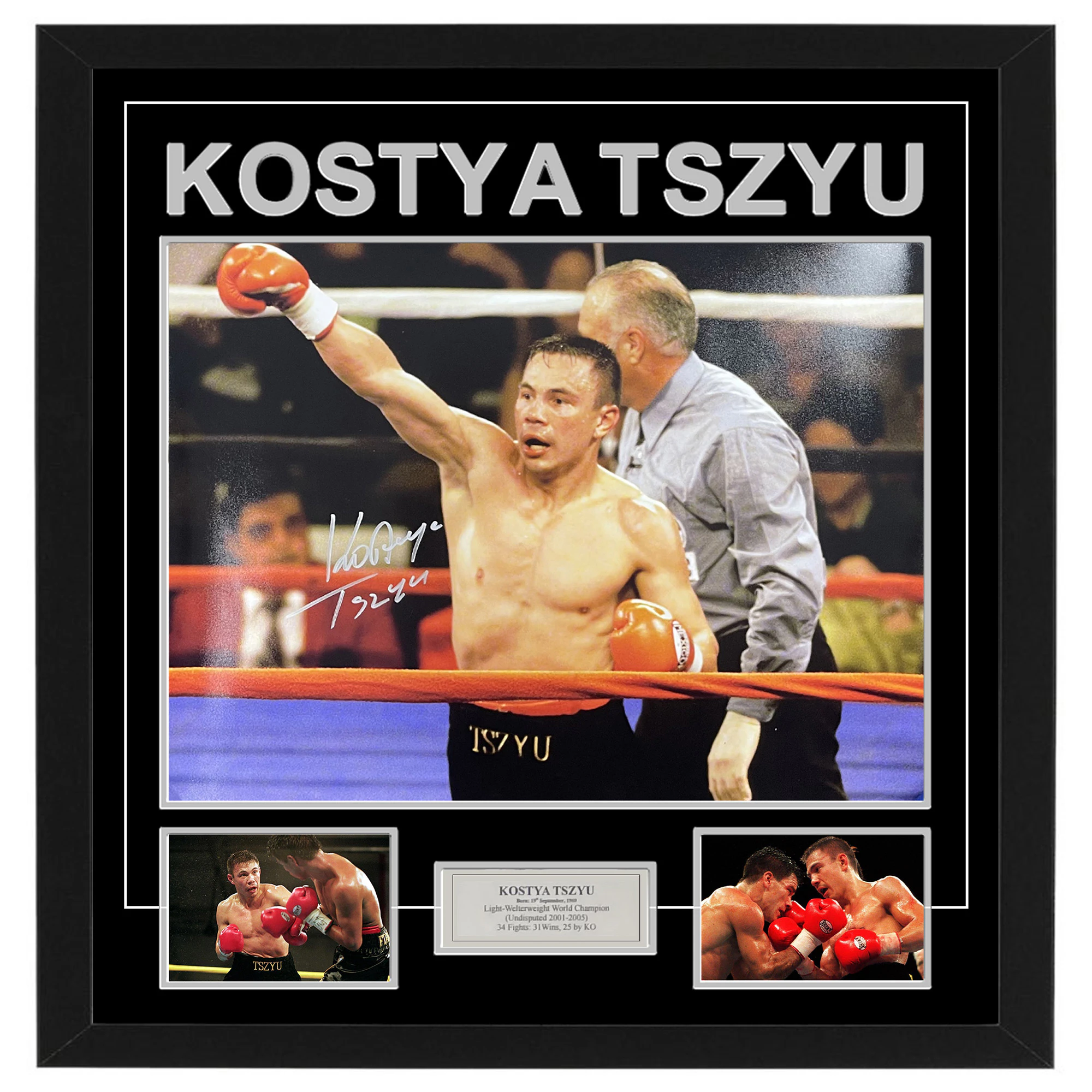 Boxing - Kostya Tszyu Signed & Framed 20x15 Photograph #2