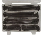 Cable Tie Box Popular Sizes 400 pieces 2-3 different sizes and black colour