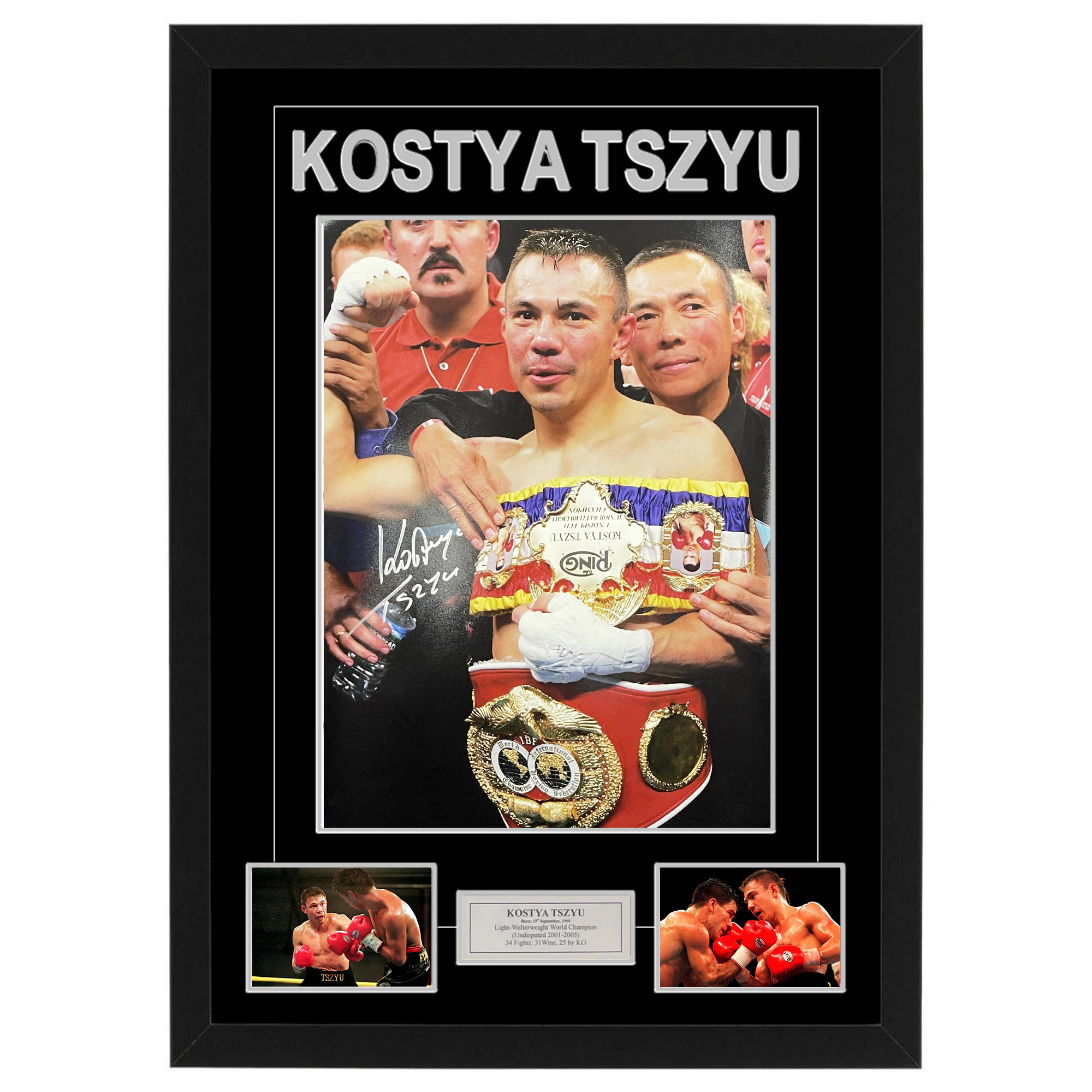 Boxing - Kostya Tszyu Signed & Framed 20x15 Photograph #3