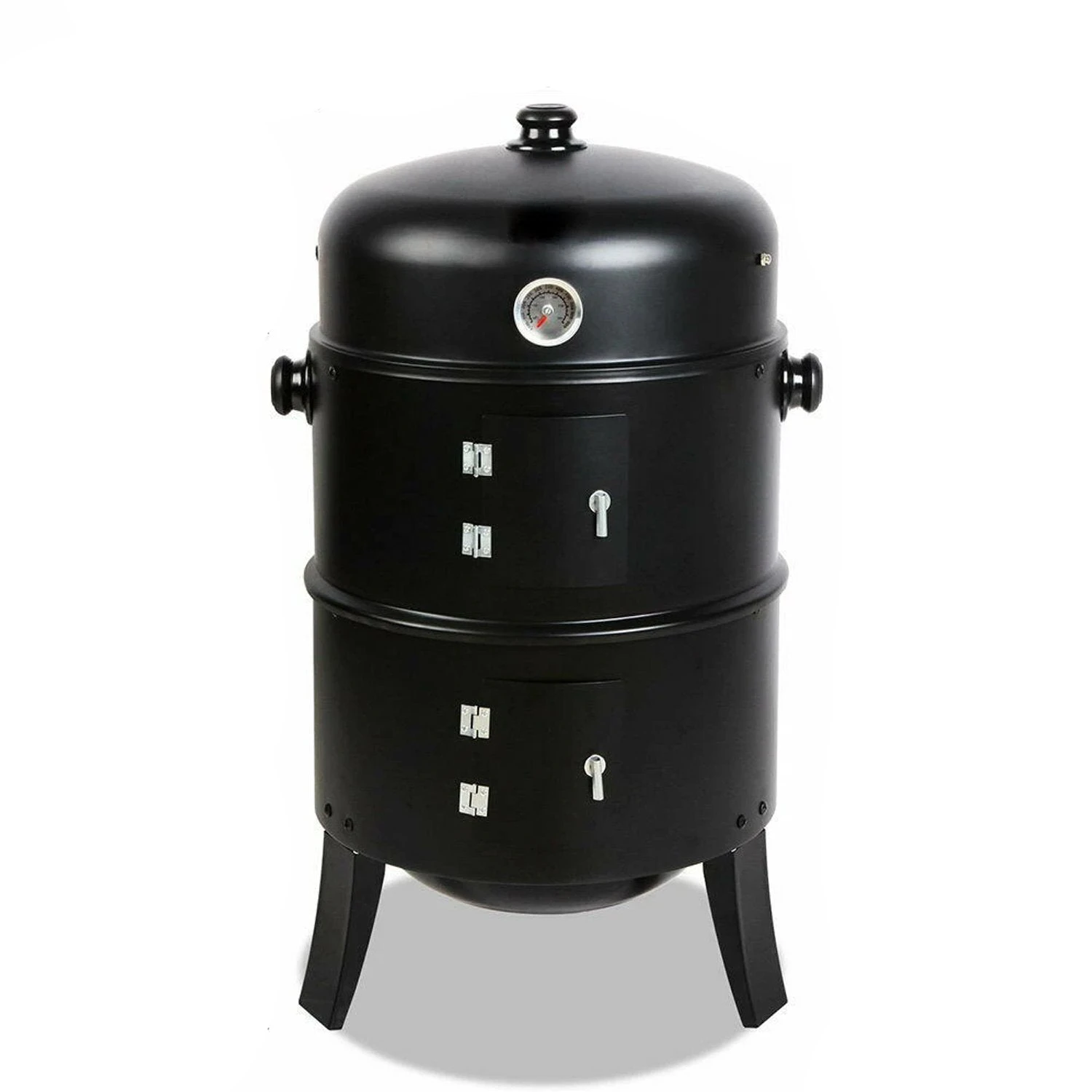 Portable Camping Outdoor BBQ Grill Smoker Charcoal