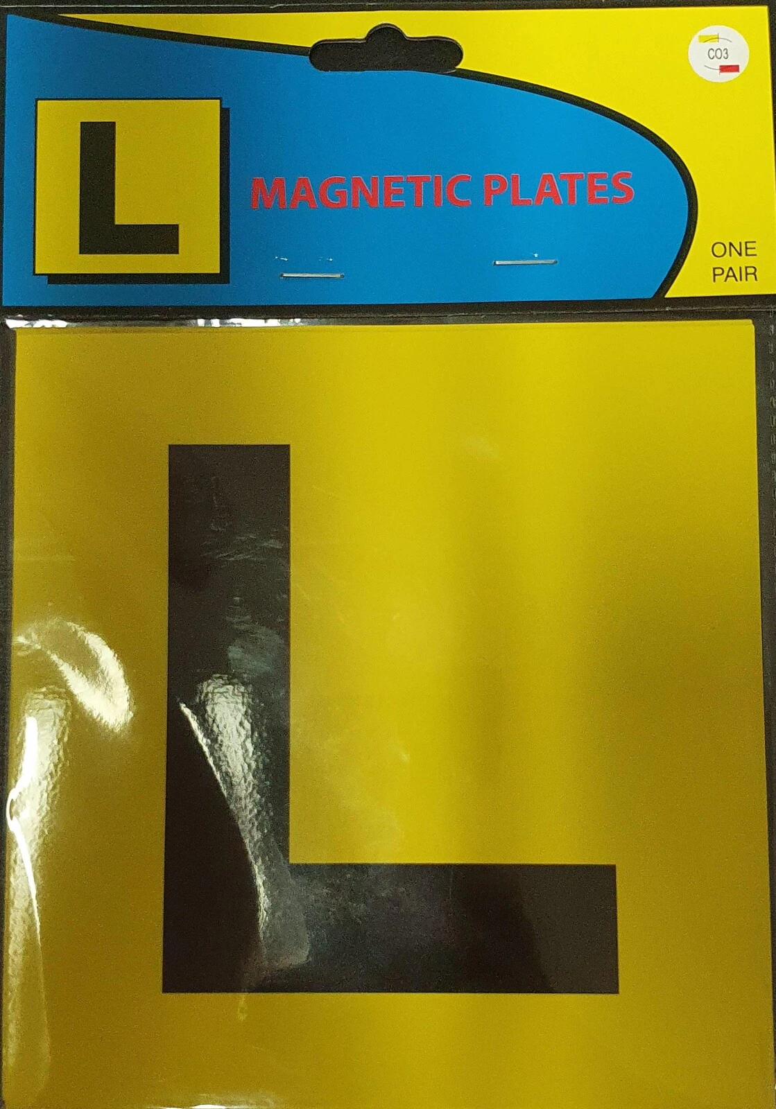 Magnetic L Plates - One Pair