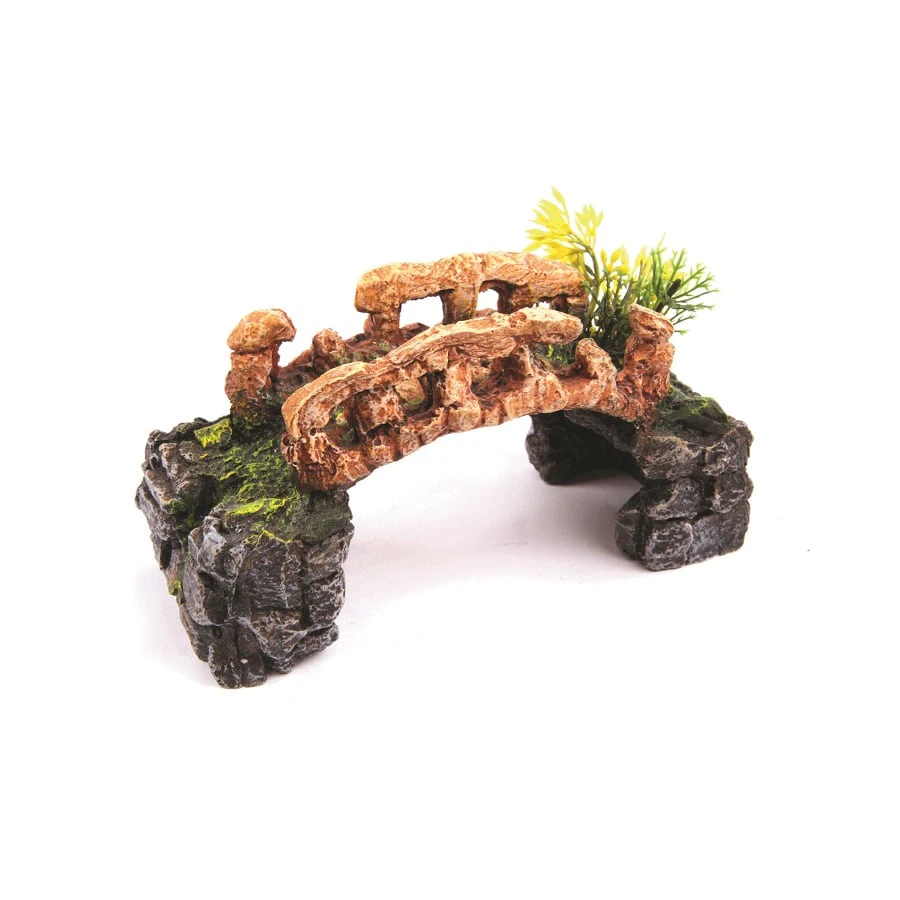 Kazoo Stone Bridge With Plants