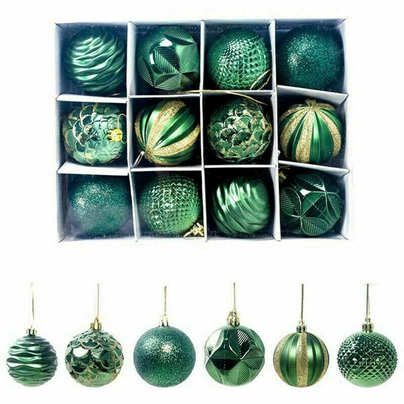 Christmas Tree Ornaments - Green