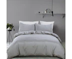 Silver Soft Quilt Doona Cover Set 5 Size