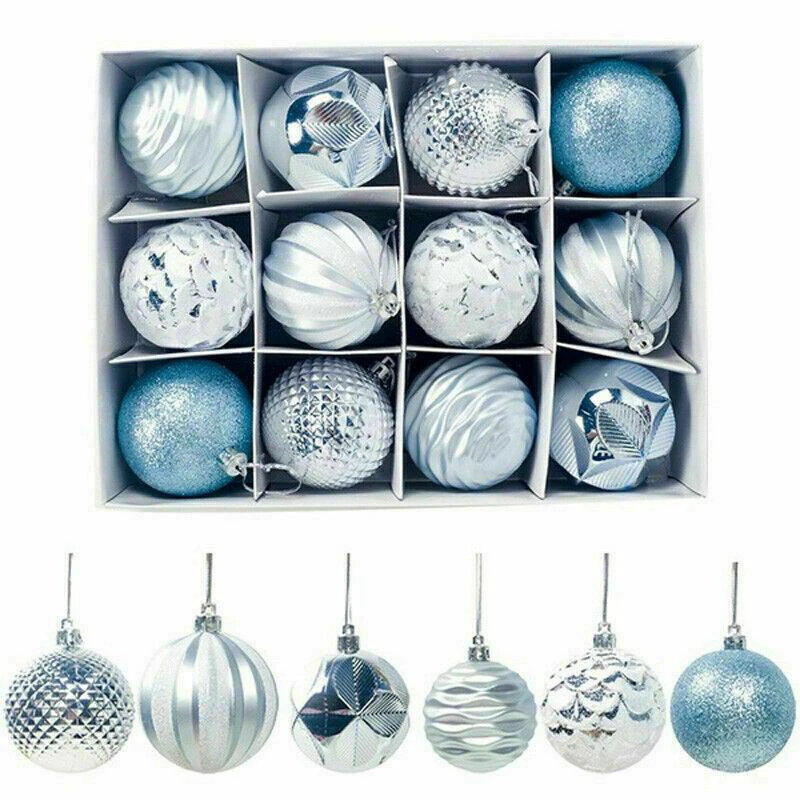 Christmas Tree Ornaments - Blue