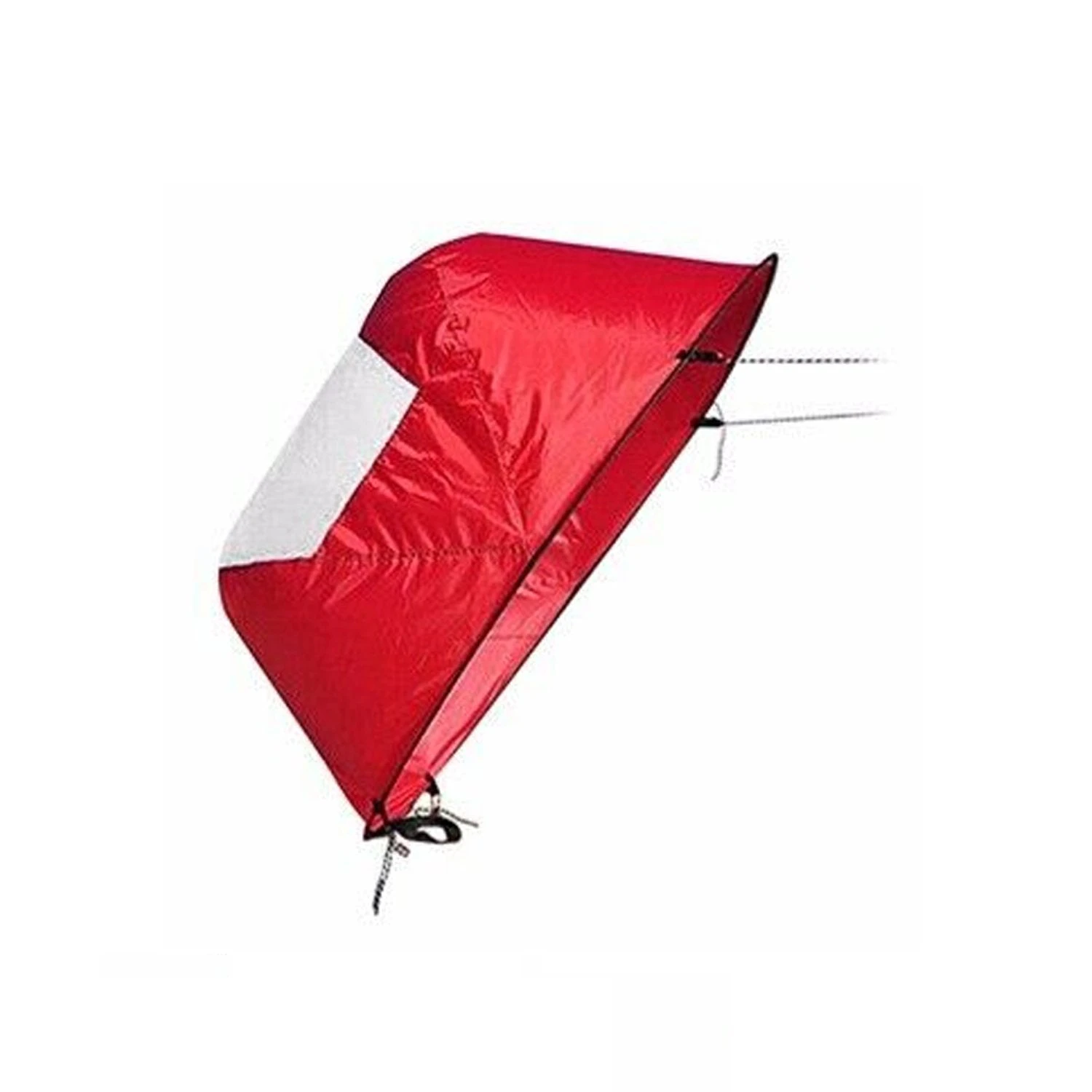 Kayak Boat Wind Sail Sailing Kit Protect from Hot Sun - Red