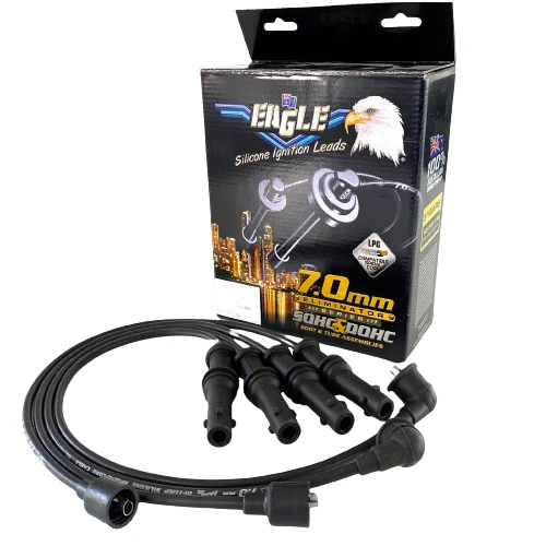 EAGLE 7mm 4cyl Ignition Lead Kit Fits Holden Apollo JK JL