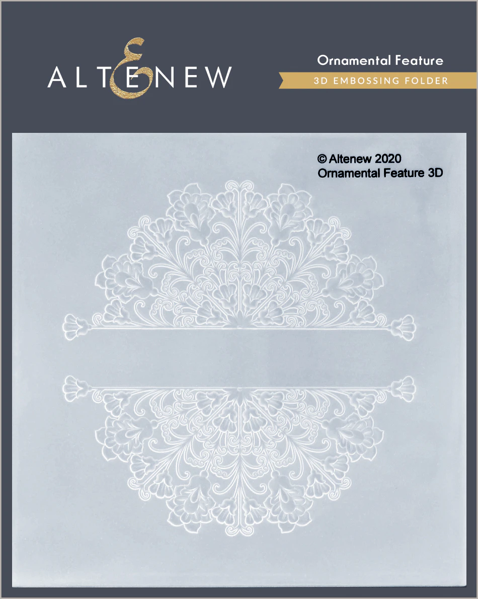 Altenew Ornamental Feature 3D Embossing Folder