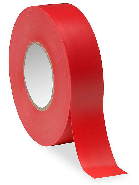 Red PVC Electrical Insulation Tape