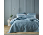 Sabrina Bedspread Set (Provincial Blue) - King