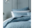 Sabrina Bedspread Set (Provincial Blue) - King