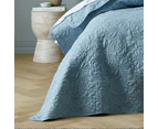 Sabrina Bedspread Set (Provincial Blue) - King