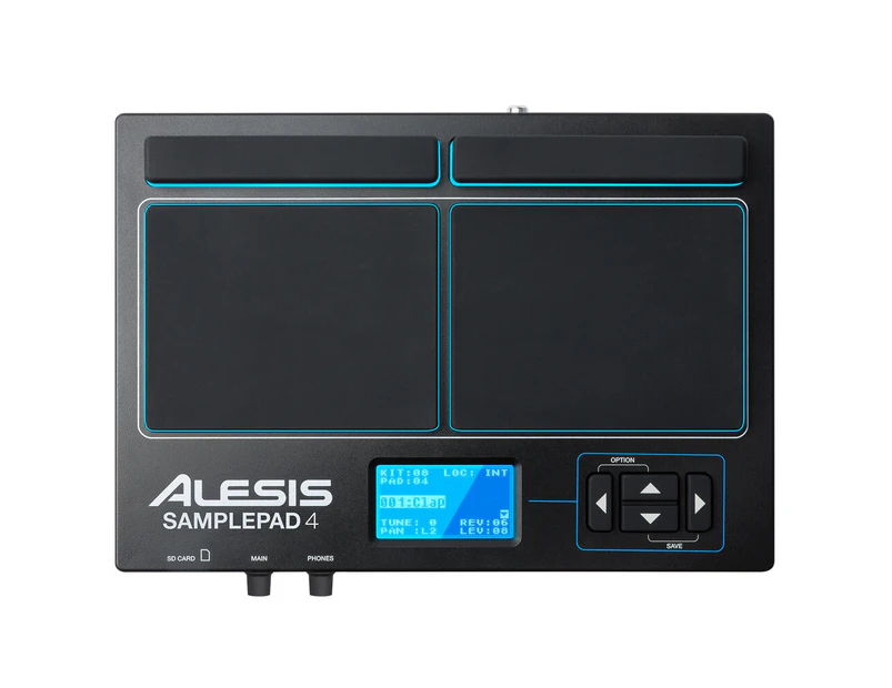 Alesis SamplePad 4-Pad Electronic Drum Module/Percussion Musical Instrument BLK
