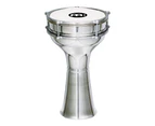Meinl Percussion Music 17cm Aluminium Darbuka/Hand Drum Musical Instrument SLV