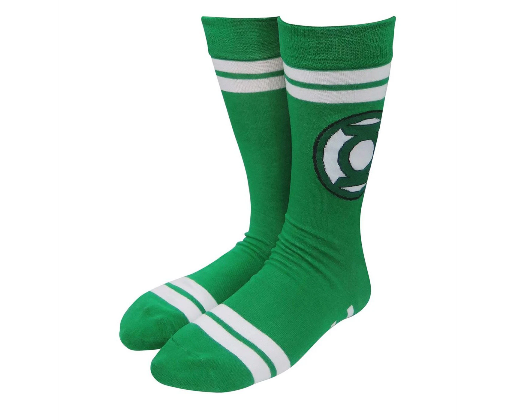 Green Lantern Symbol Green Socks