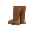 Australian Shepherd(R) UGG Boots Australia Premium Double Face Sheepskin Tall Classic Boots - Chestnut