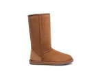 Australian Shepherd(R) UGG Boots Australia Premium Double Face Sheepskin Tall Classic Boots - Chestnut