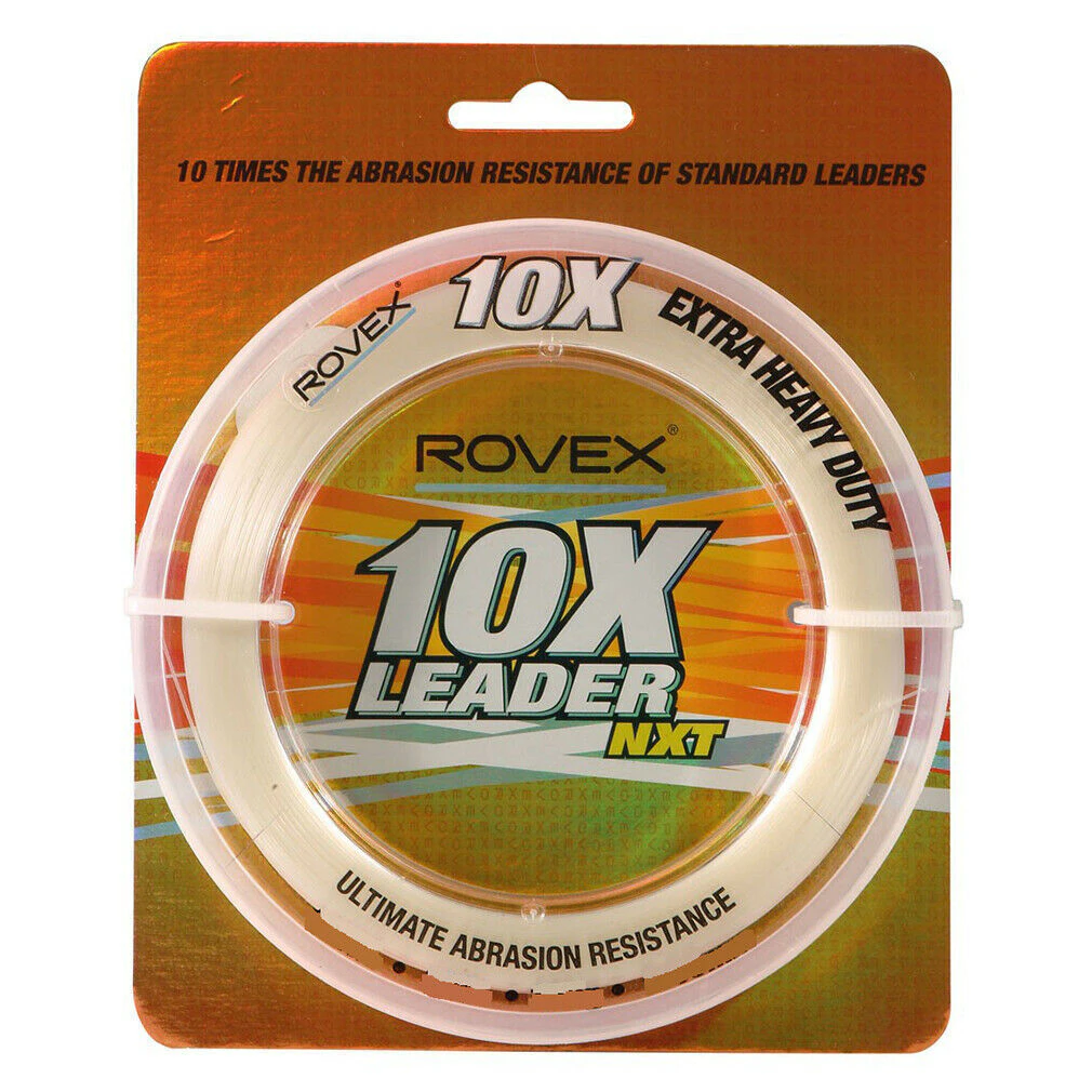 Rovex 10x Monofilament Clear 100m Fishing Leader #50lb