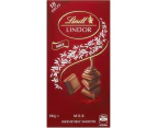 Lindt Lindor Milk Chocolate Block 100g