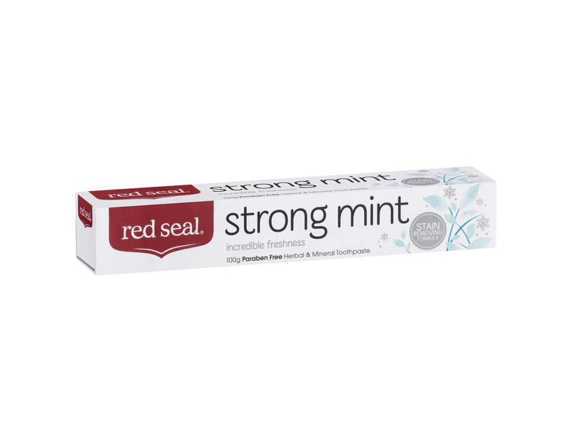 Red Seal Strong Mint Toothpaste 100g