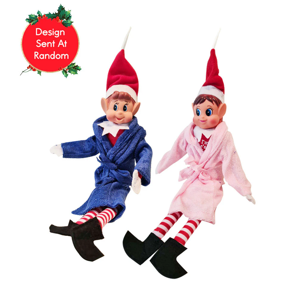 Elves Behaving Badly Plain Colour Dressing Gowns for Elf