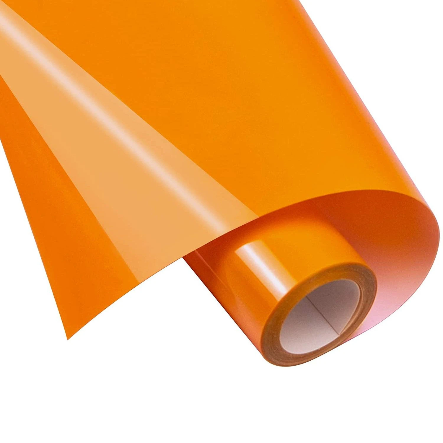 Heat Transfer Vinyl HTV Vinyl Roll - Orange