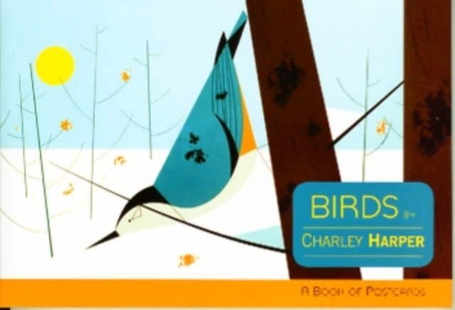 Birds by Charley Harper Book of Postcards by Pomegranate