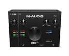 M-Audio Air 192/4 USB 2x2 Audio Interface Recording/Monitoring w/ MIDI Black