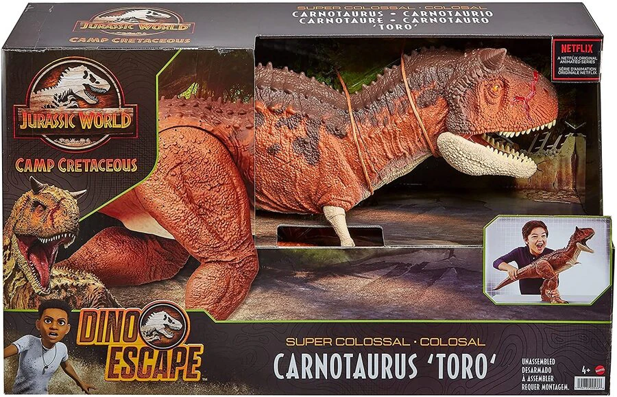 Jurassic World Camp Cretaceous Super Colossal Carnotaurus 'Toro'