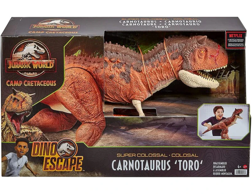 Jurassic World Camp Cretaceous Super Colossal Carnotaurus 'Toro'