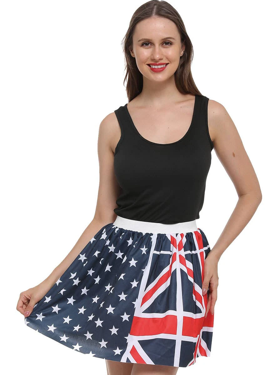 Aussie Flag Women's Australia Day Costume Skirt - New