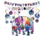 Disney Trolls World Tour Decorating Party Pack