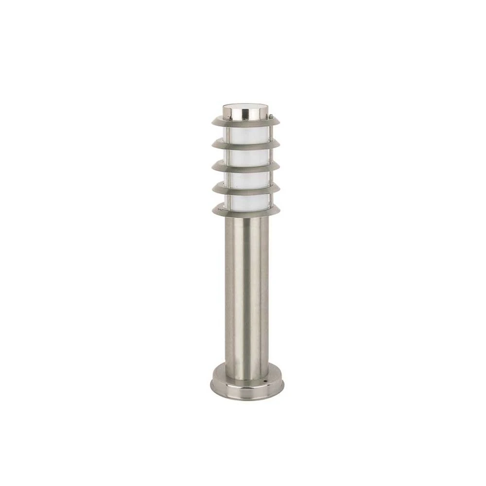 CLA LIGHTING Elanora Louvre Bollard Light - E27 - 304 Stainless Steel - 450mm