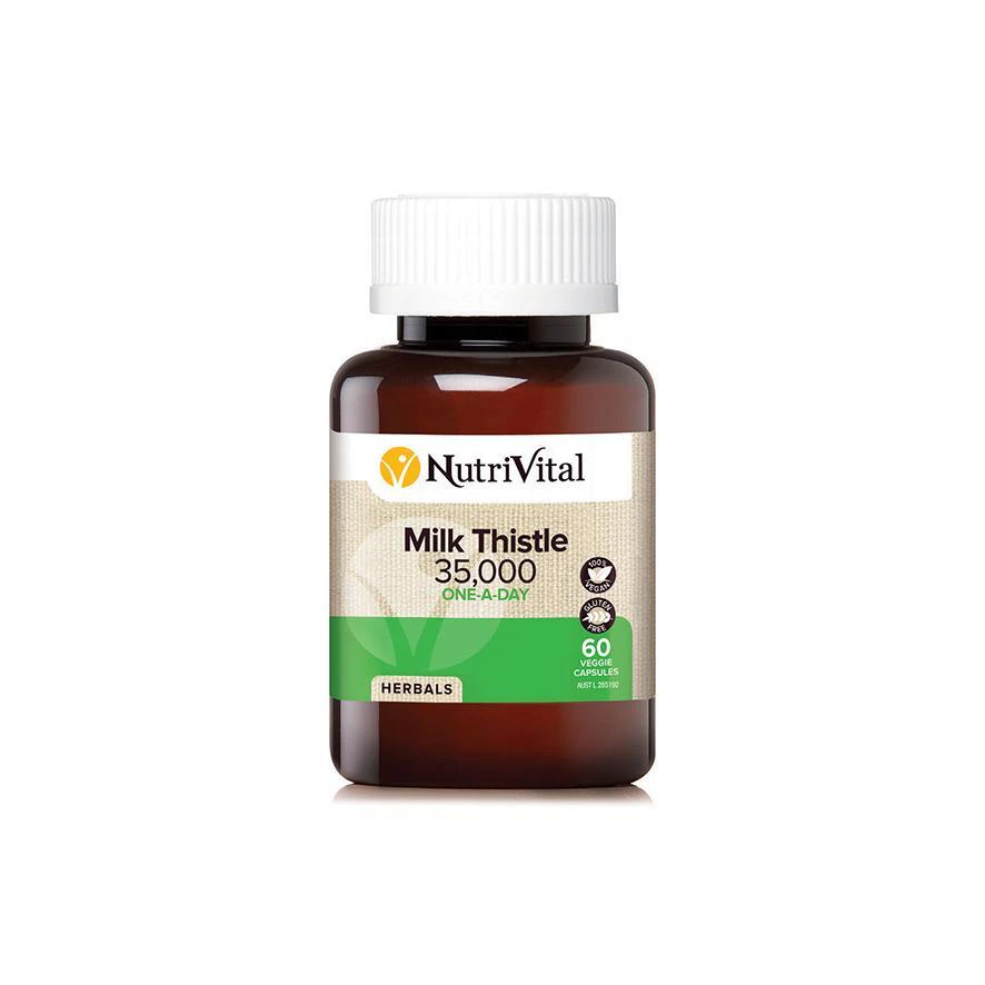 NutriVital Milk Thistle 35,000mg OAD 60VC