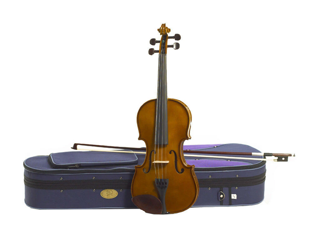 Violin Student 1/4 Stentor Set with Lightweight Case and Bow