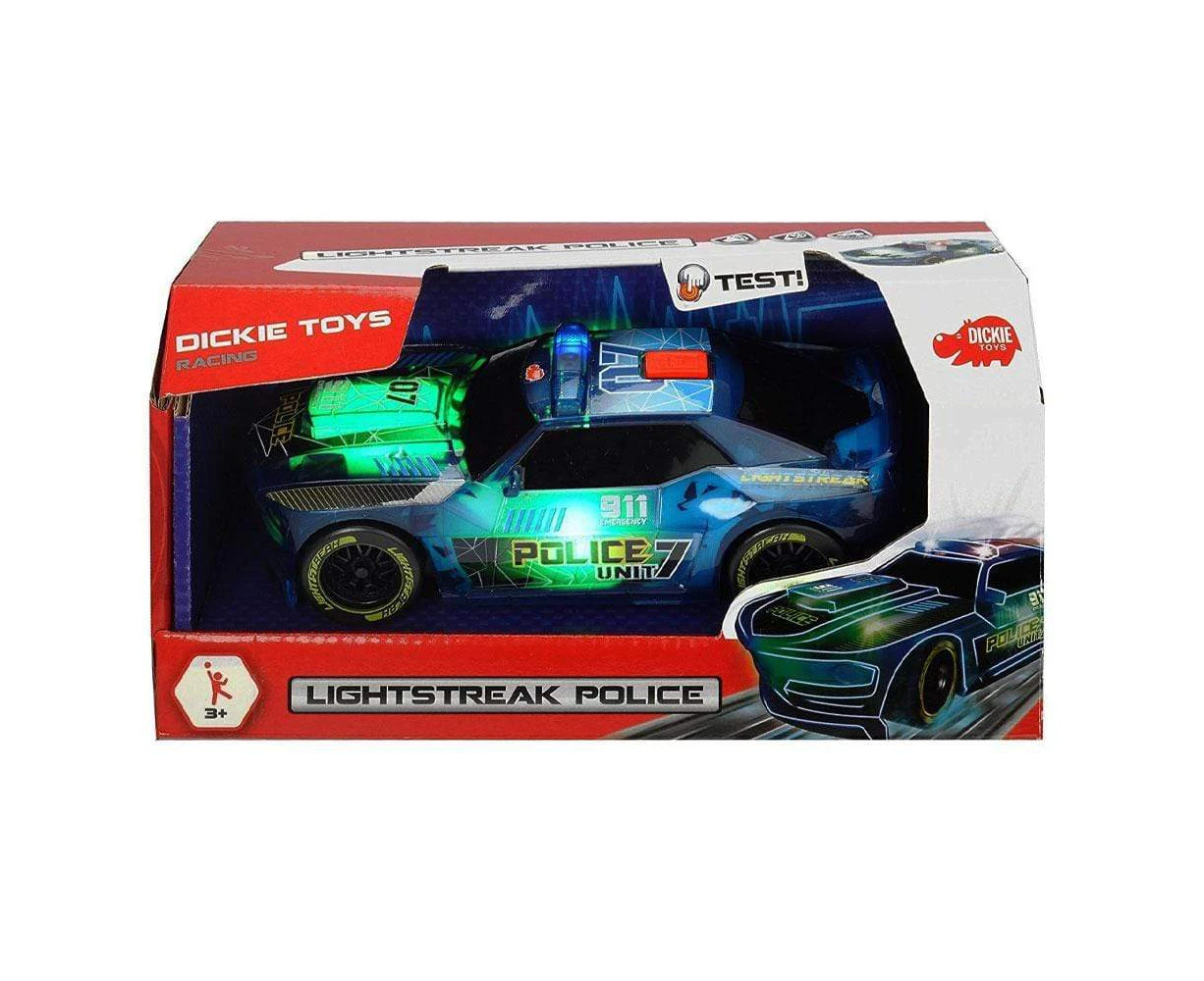 Dickie Toys Lightstreak Police Car with Lights